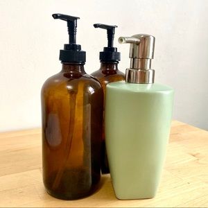 Bundle soap bottle dispensers